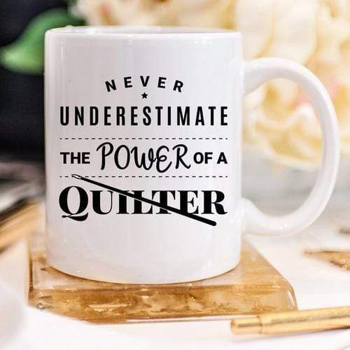Magenta Shadow Gifts 11oz Coffee Mug - Never Underestimate The Power