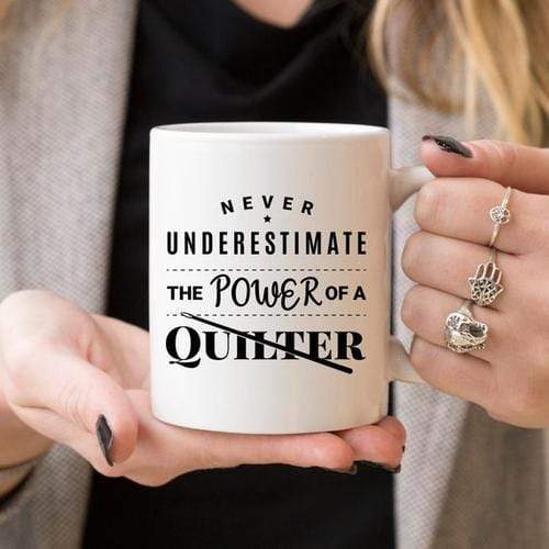 Magenta Shadow Gifts 11oz Coffee Mug - Never Underestimate The Power