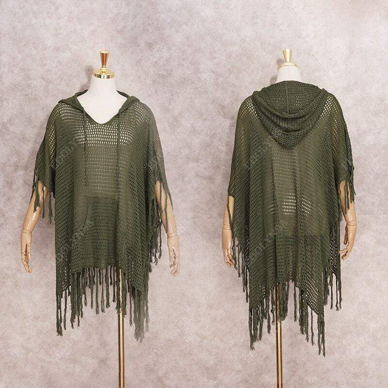 Silver Sam Swimwear One Size / green 2021 Summer V-neck Summer Dress Beach Tunic Women Beachwear Kaftan