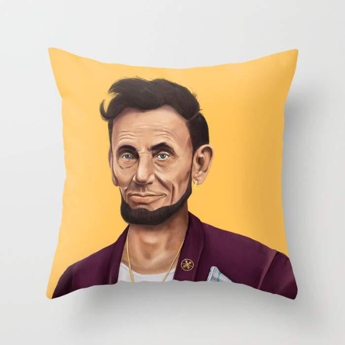 Scorpius Textiles & Pillows Abraham Lincoln Pillow/Cushion