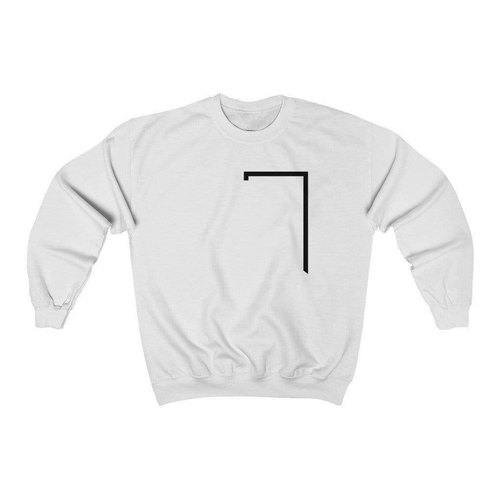 Yellow Pandora Sweaters & Hoodies Angled Logo Crewneck Sweatshirt