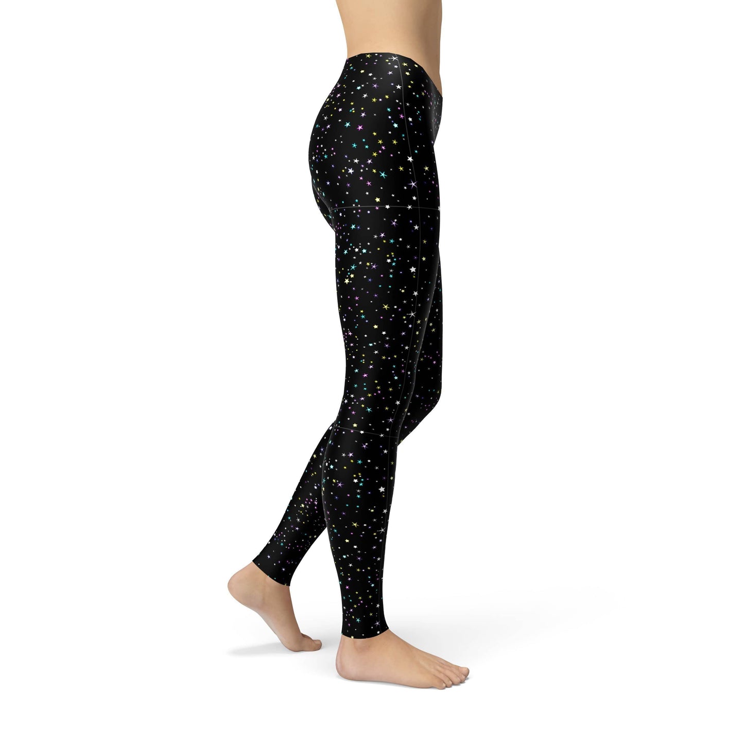 Orange Poppy Leggings Avery Star Specks Leggings
