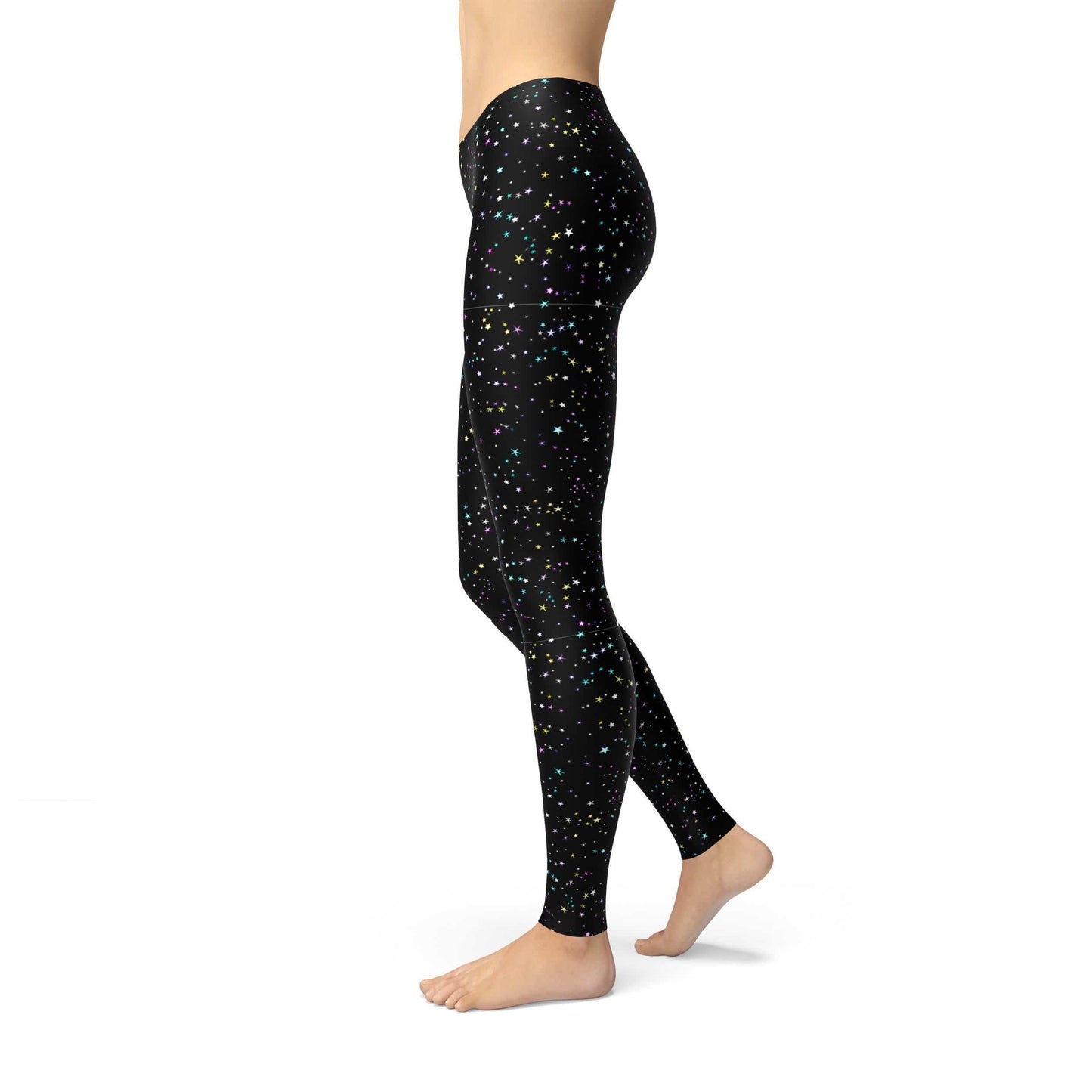 Orange Poppy Leggings Avery Star Specks Leggings