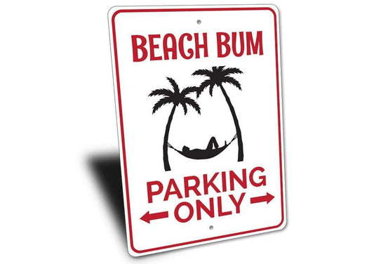 Orchid Eurybia Home Decor Beach Lover Parking Sign