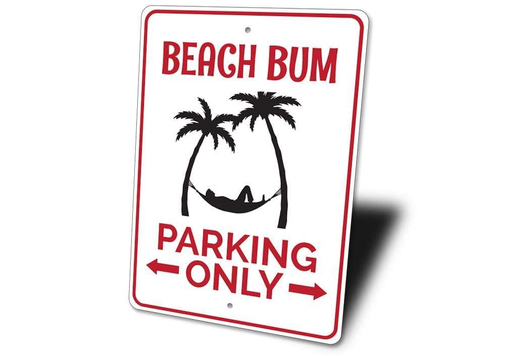 Orchid Eurybia Home Decor Beach Lover Parking Sign