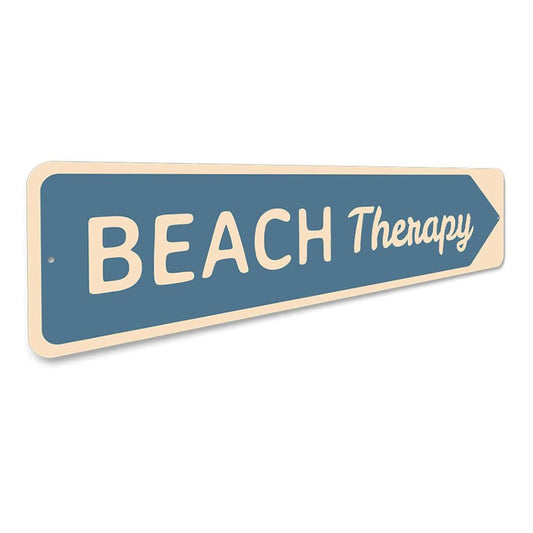 Orchid Eurybia Home Decor Beach Therapy Sign