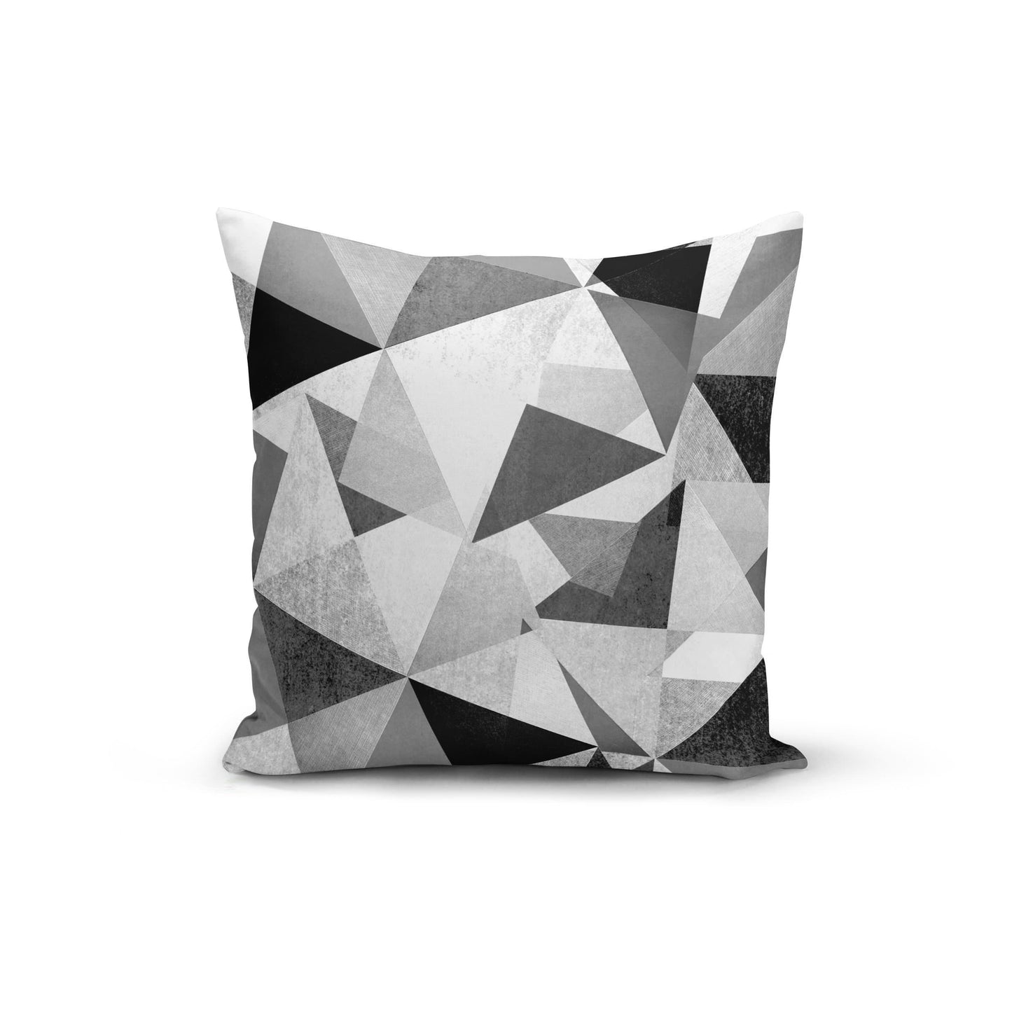 Orange Poppy Leashes, Collars & Petwear Black White Geometric Pillow Cover