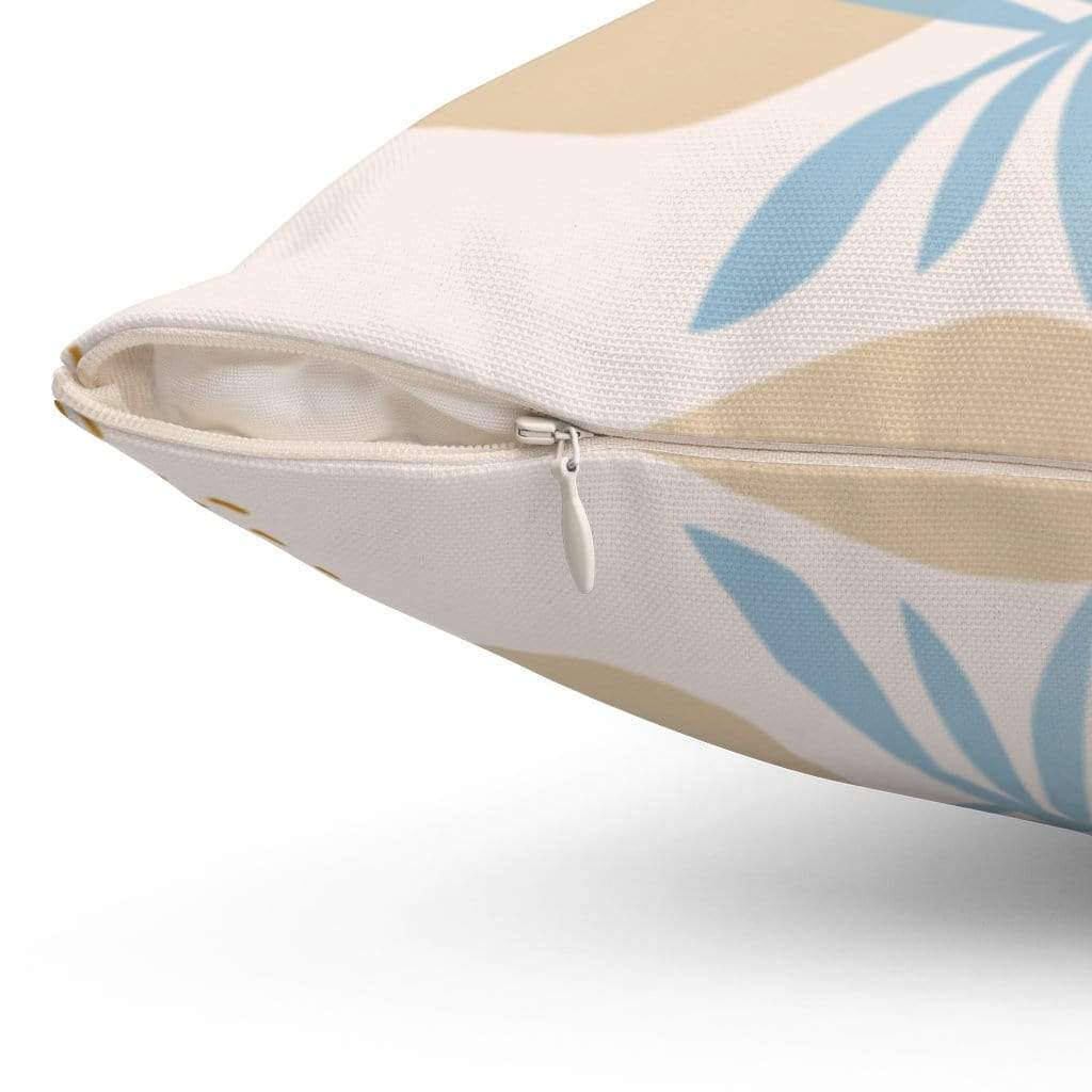 Yellow Pandora Home Decor Blue Leaf Cushion Home Decoration Accents - 4 Sizes