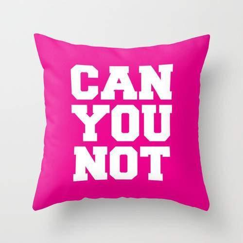 Scorpius Textiles & Pillows Can You Not Cushion/Pillow