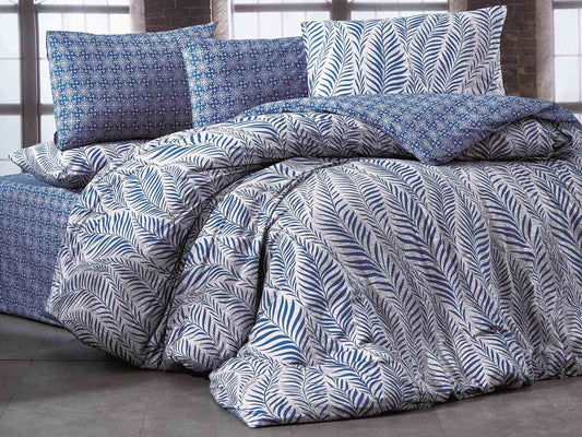 Amethyst Tartarus Home & Garden Cotton bedding ARRIGO NAVY BLUE/COTTONLOVE EXCLUSIVE