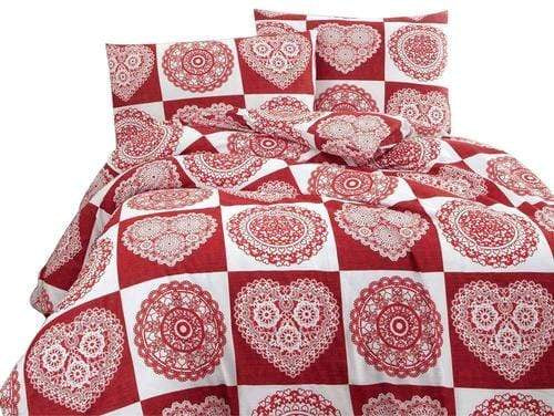 Amethyst Tartarus Home & Garden 160x200 Cotton bedding HANNAH/LOVE EXCLUSIVE