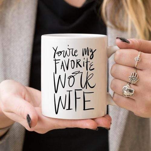 Magenta Shadow Gifts Coworker Gift, Coffee Mug, Work Wife Coffee Mug,