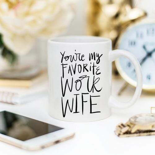 Magenta Shadow Gifts Coworker Gift, Coffee Mug, Work Wife Coffee Mug,