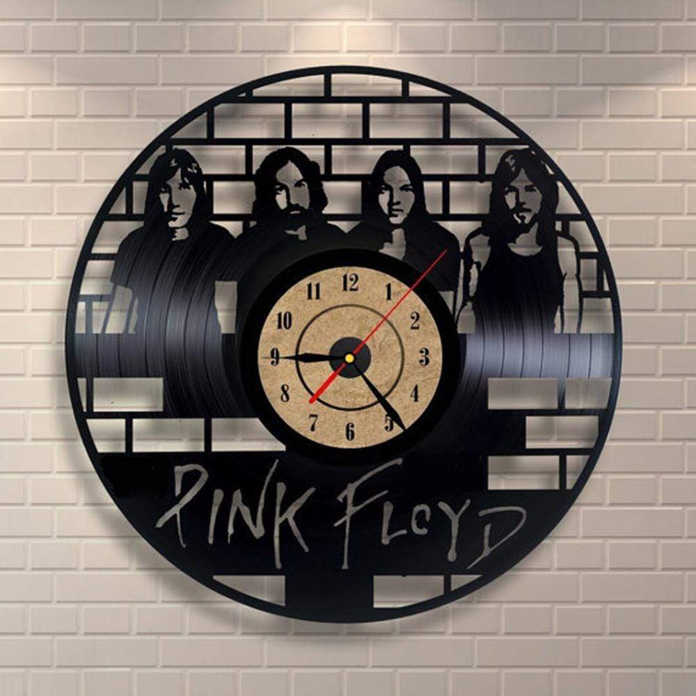 samauk 30CM Creative CD Design Vinyl Record Clock Quartz Mechanism