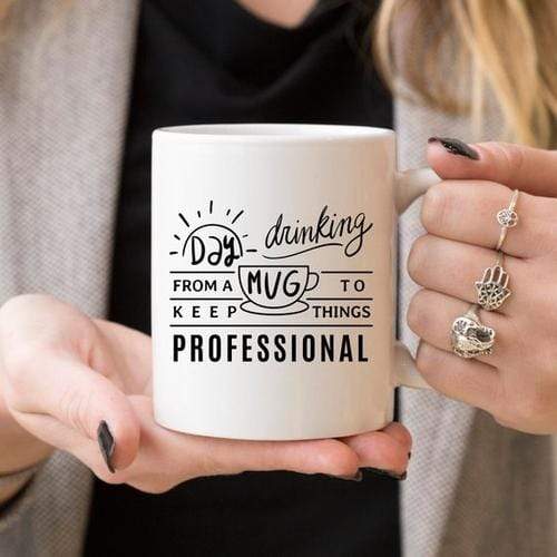 Magenta Shadow Gifts Day Drinking From A Mug Like A Pro