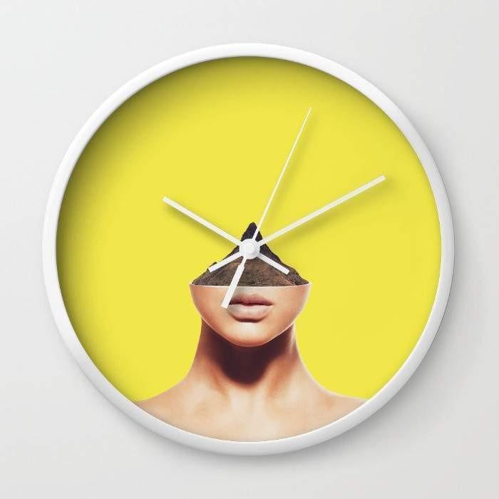Scorpius Clocks Displacement Wall clock