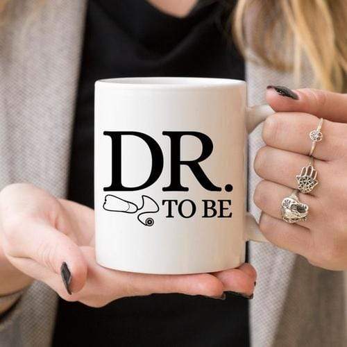 Magenta Shadow Gifts Dr. To Be Mug, Medical School Gifts, Medical