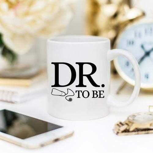 Magenta Shadow Gifts Dr. To Be Mug, Medical School Gifts, Medical