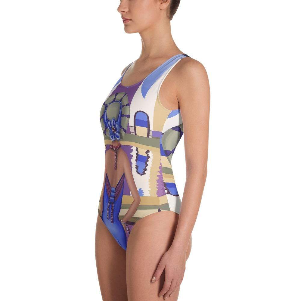 Lavender Coco Swimwear Earth One-Piece Swimsuit