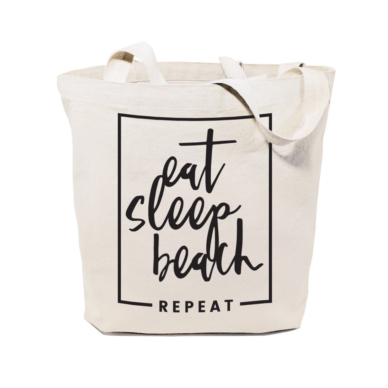 Turquoise Andromeda Totes & Beach Bags Eat, Sleep, Beach, Repeat Tote Bag