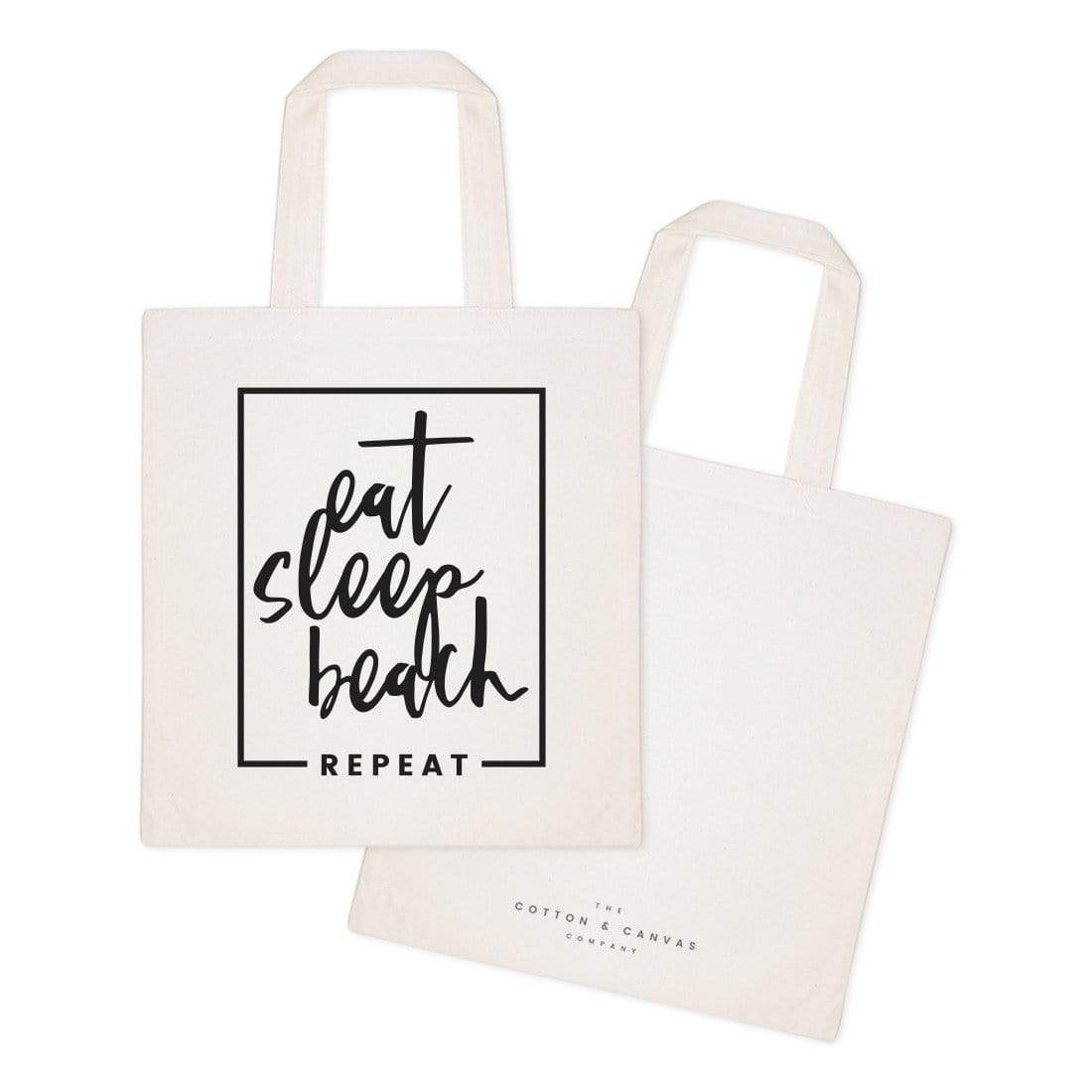 Turquoise Andromeda Totes & Beach Bags Eat, Sleep, Beach, Repeat Tote Bag