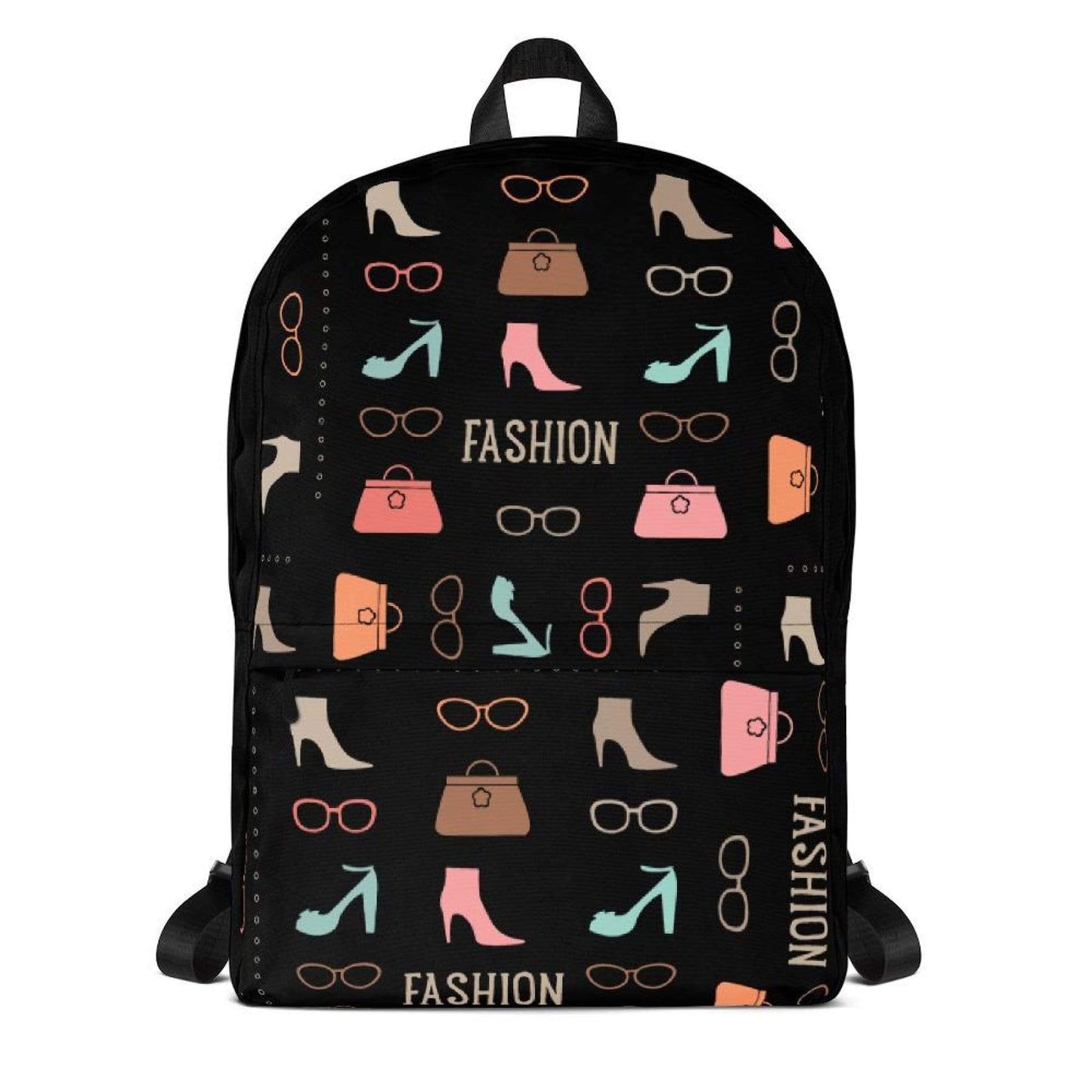 inQUE'INQ Backpacks Bags Rucksacks One Size Fashion me fabulous black backpack