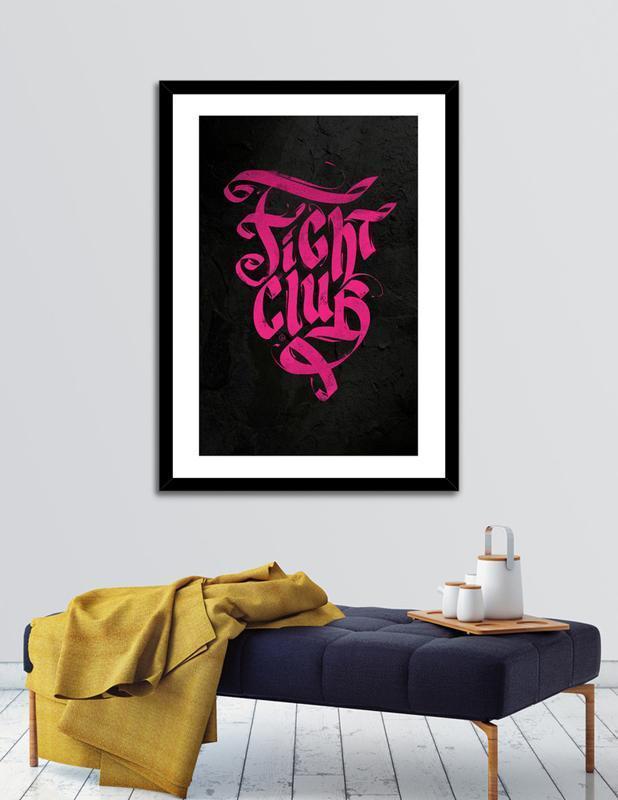 Scorpius Home Decor Fight Club Frame