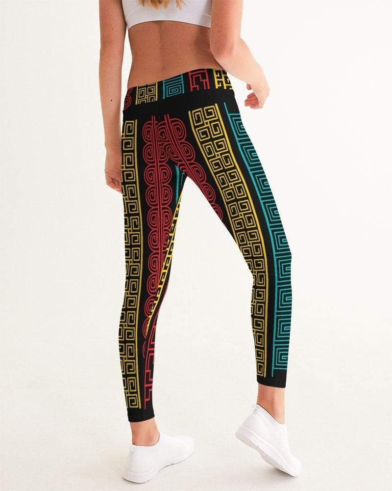 Grey Coco Activewear Fitness Leggings, Multicolor Sportswear