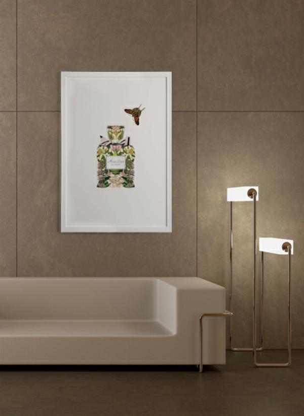 Scorpius Home Decor FLORAL ALCHEMY Frame