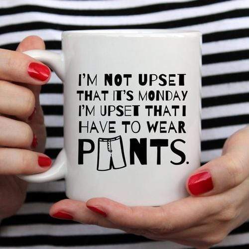 Magenta Shadow Gifts Funny Coffee Mug Gifts - I'm Not Upset That It's