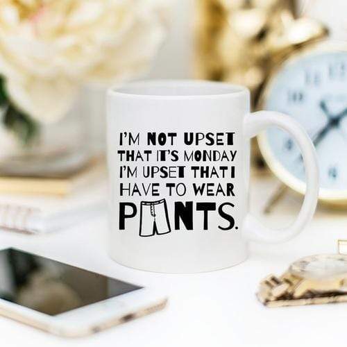 Magenta Shadow Gifts Funny Coffee Mug Gifts - I'm Not Upset That It's