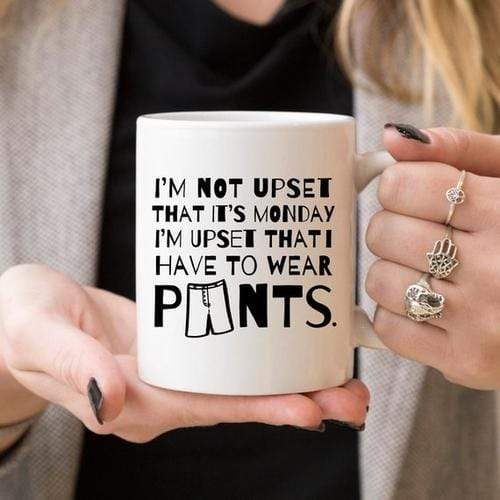 Magenta Shadow Gifts Funny Coffee Mug Gifts - I'm Not Upset That It's