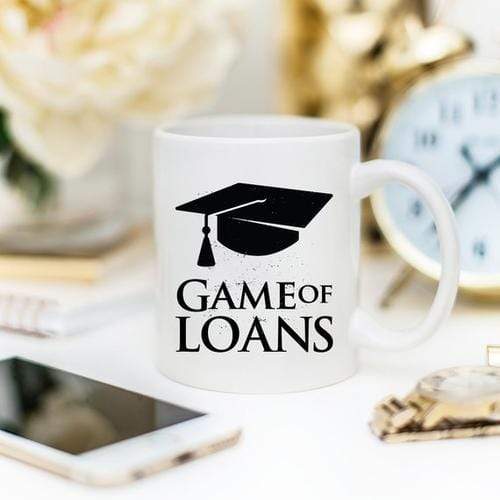Magenta Shadow Gifts Game Of Loans - 11oz Ceramic Coffee Mug - Mug Gift