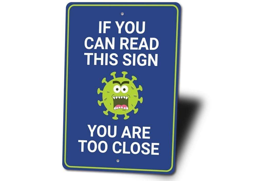 Orchid Eurybia Home Decor Germ Sign