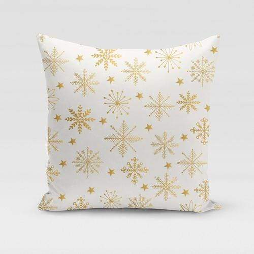 Orange Poppy Textiles & Pillows 12x16 / Multicolored Golden Gift-Wrap Pillow Cover
