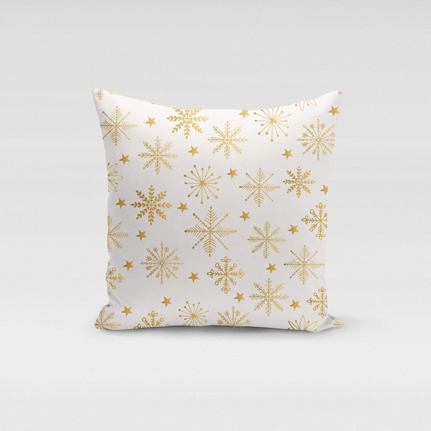 Orange Poppy Textiles & Pillows Golden Gift-Wrap Pillow Cover