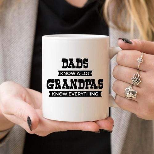Magenta Shadow Gifts Grandfather Mug, Mug for Grandpa, Birthday Gift