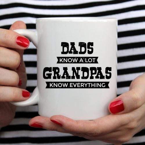 Magenta Shadow Gifts Grandfather Mug, Mug for Grandpa, Birthday Gift