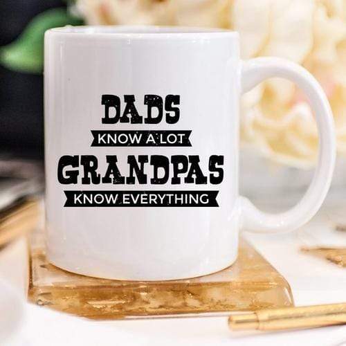 Magenta Shadow Gifts Grandfather Mug, Mug for Grandpa, Birthday Gift