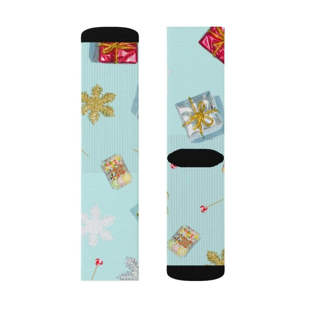 Yellow Pandora Socks Holiday Gifts Novelty Socks