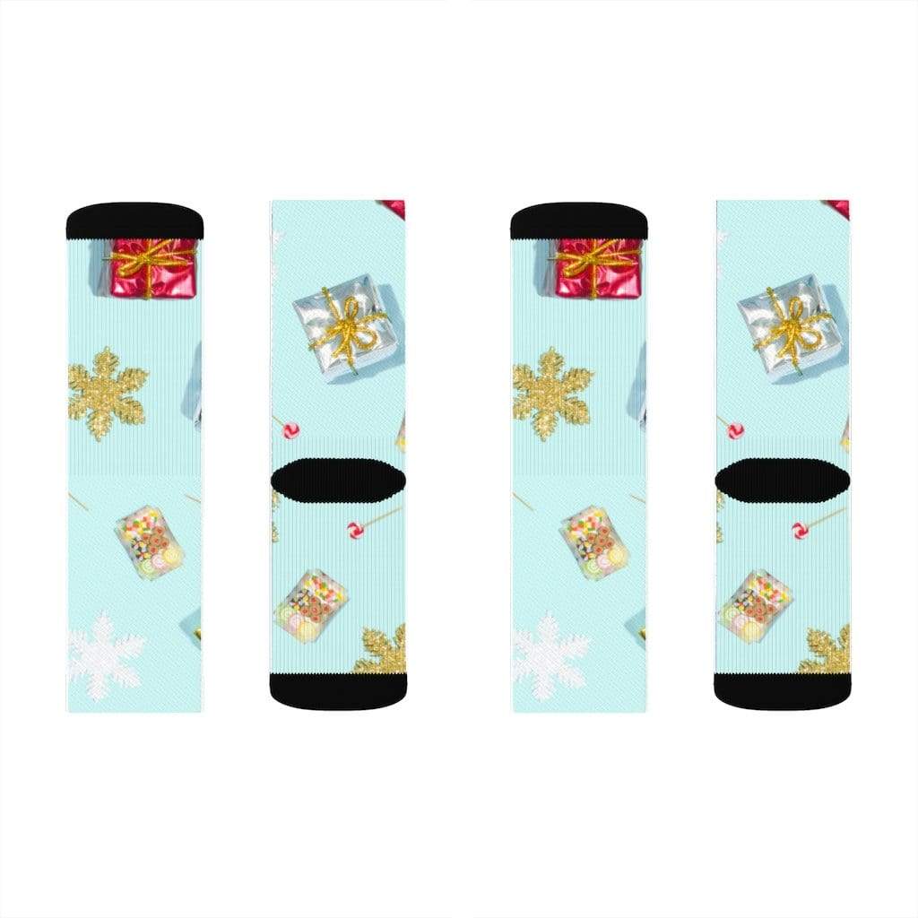 Yellow Pandora Socks Holiday Gifts Novelty Socks