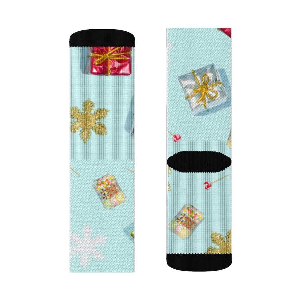 Yellow Pandora Socks Holiday Gifts Novelty Socks