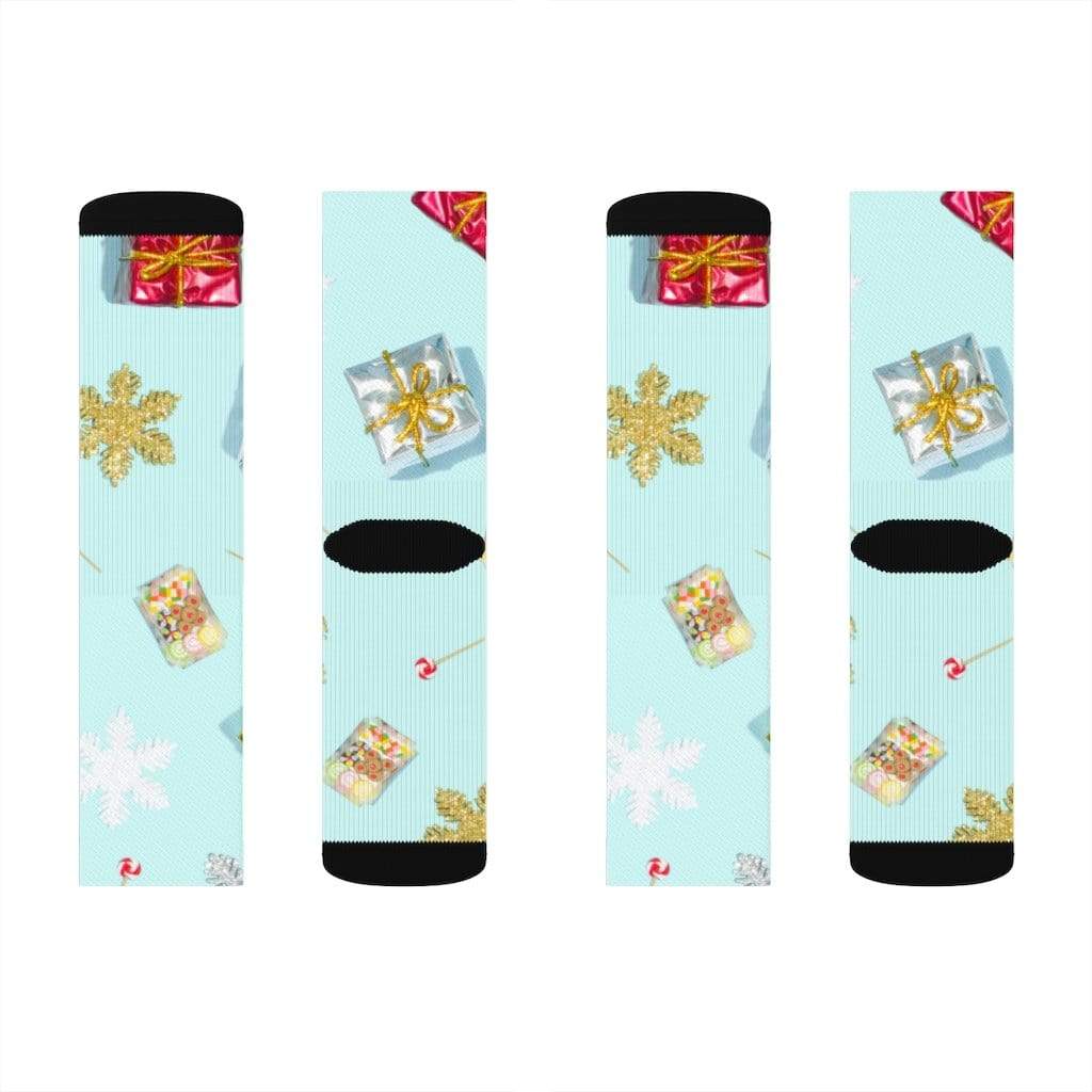 Yellow Pandora Socks Holiday Gifts Novelty Socks