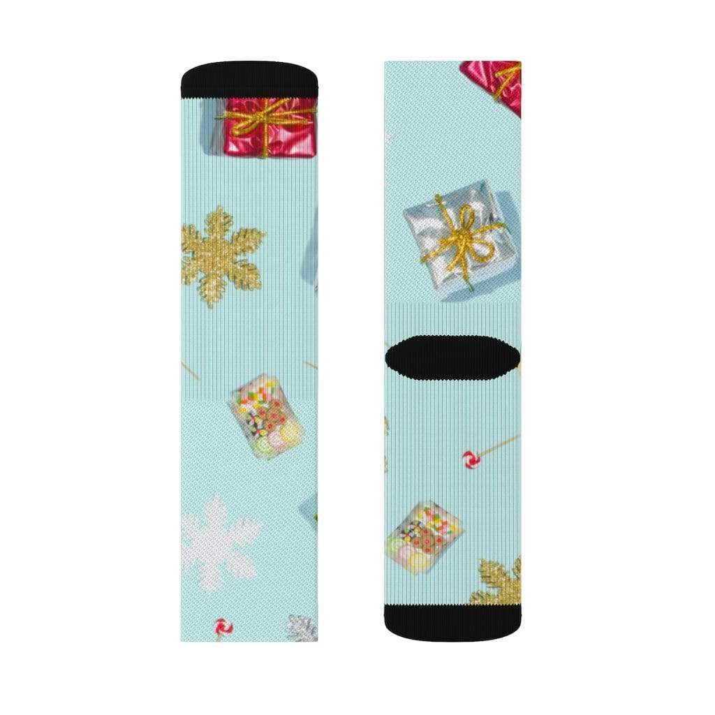 Yellow Pandora Socks Holiday Gifts Novelty Socks