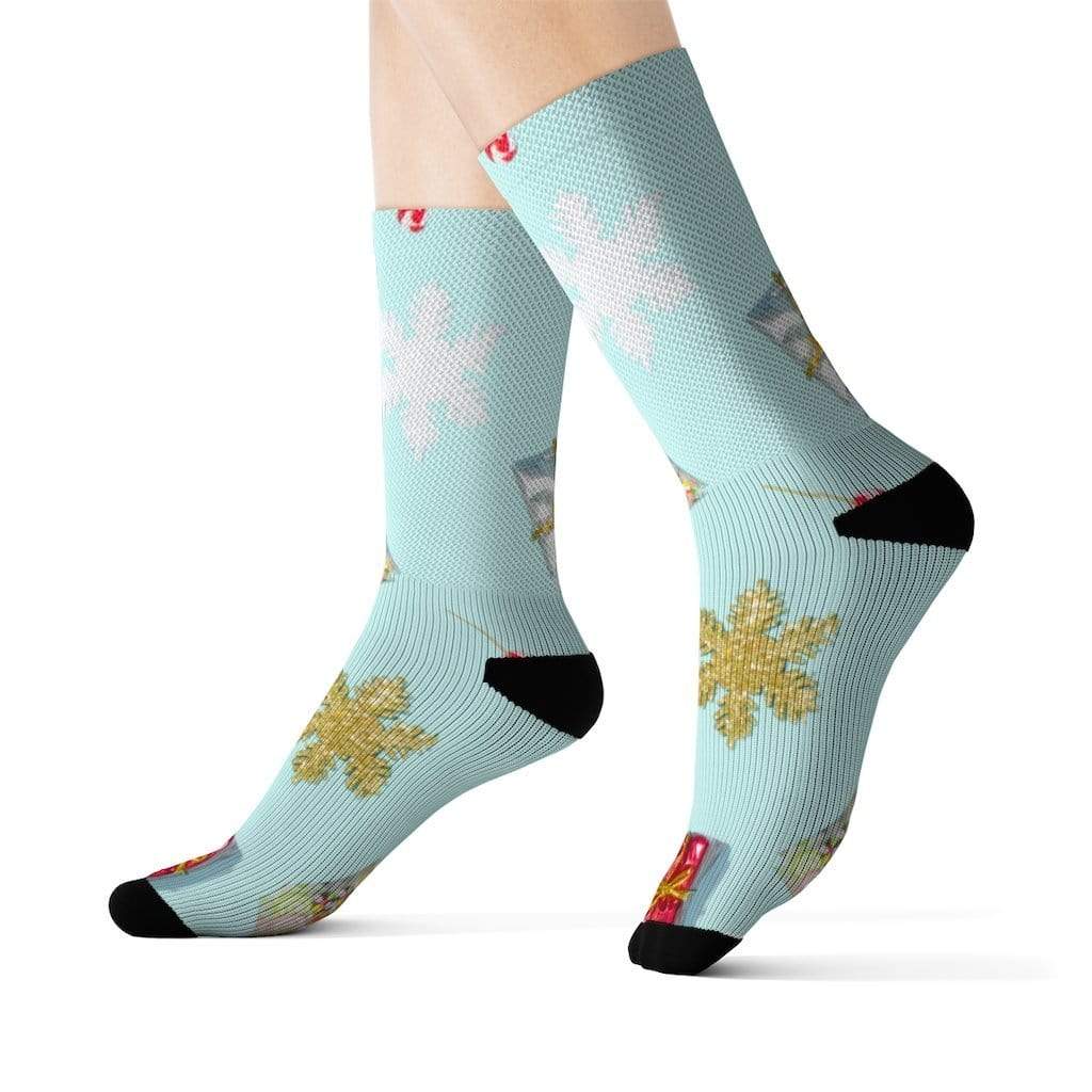 Yellow Pandora Socks Holiday Gifts Novelty Socks