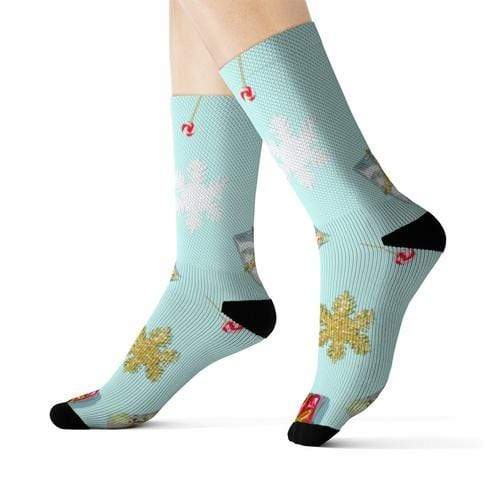 Yellow Pandora Socks L Holiday Gifts Novelty Socks