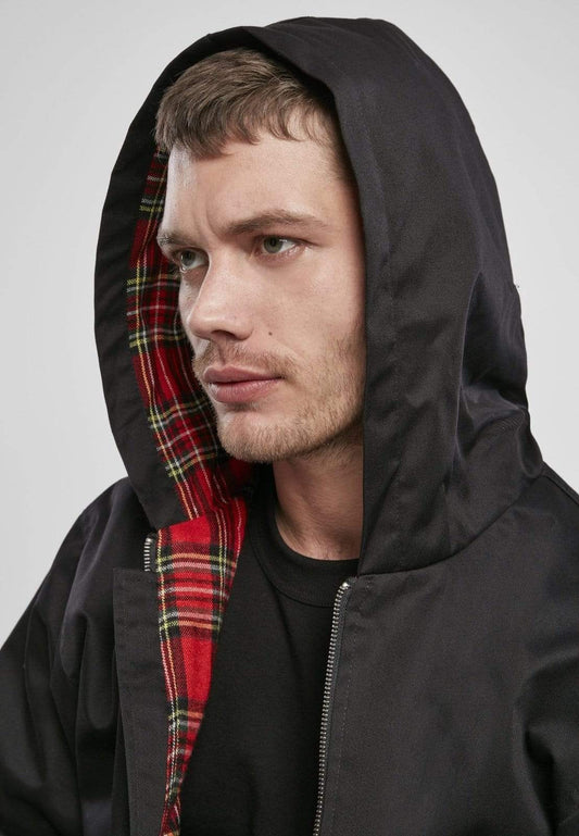 Callisto Men's Clothing Hooded Harrington Jacket