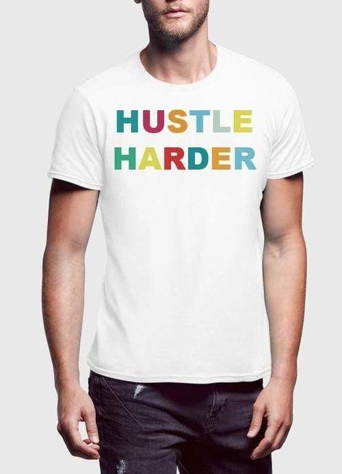 Scorpius Men's Clothing HUSTLE HARDER Men's Tee
