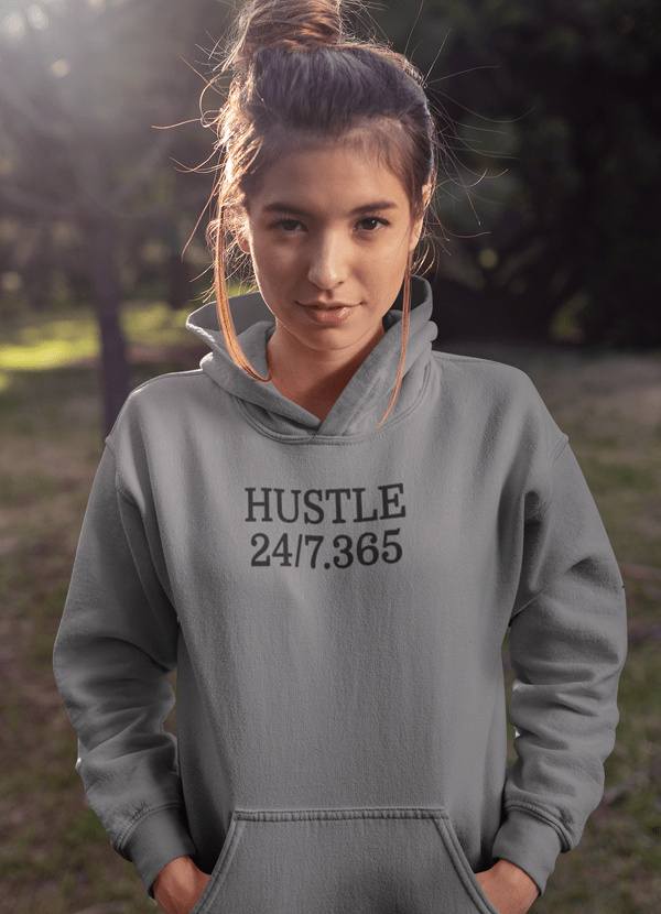 Scorpius Sweaters & Hoodies Hustle Harder Women Hoodie