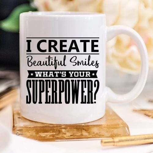 Magenta Shadow Home & Garden I Create Beautiful Smiles. What's Your Superpower?